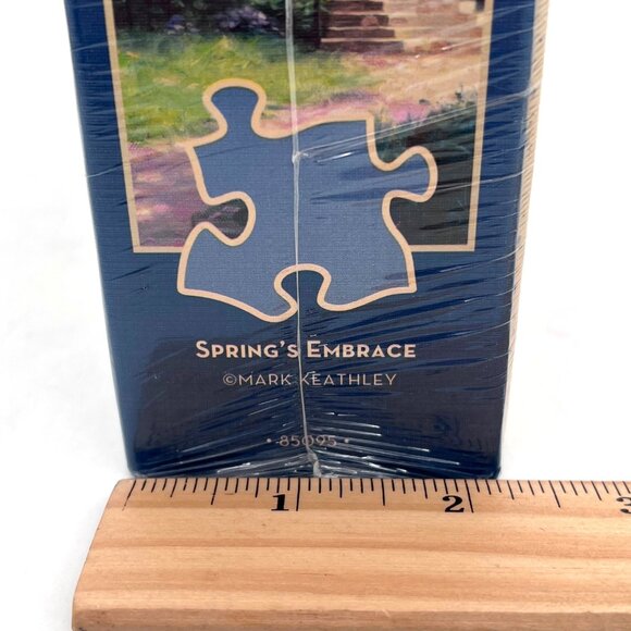 Cobble Hill 500-Piece Puzzle Springs Embrace Church Scene Dogwoods Ages 8+ NEW - Picture 10 of 11